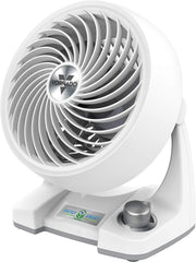 Compact Air Circulator Fan – Quiet 2-Speed Cooling Desk Fan Adjustable Tilt
