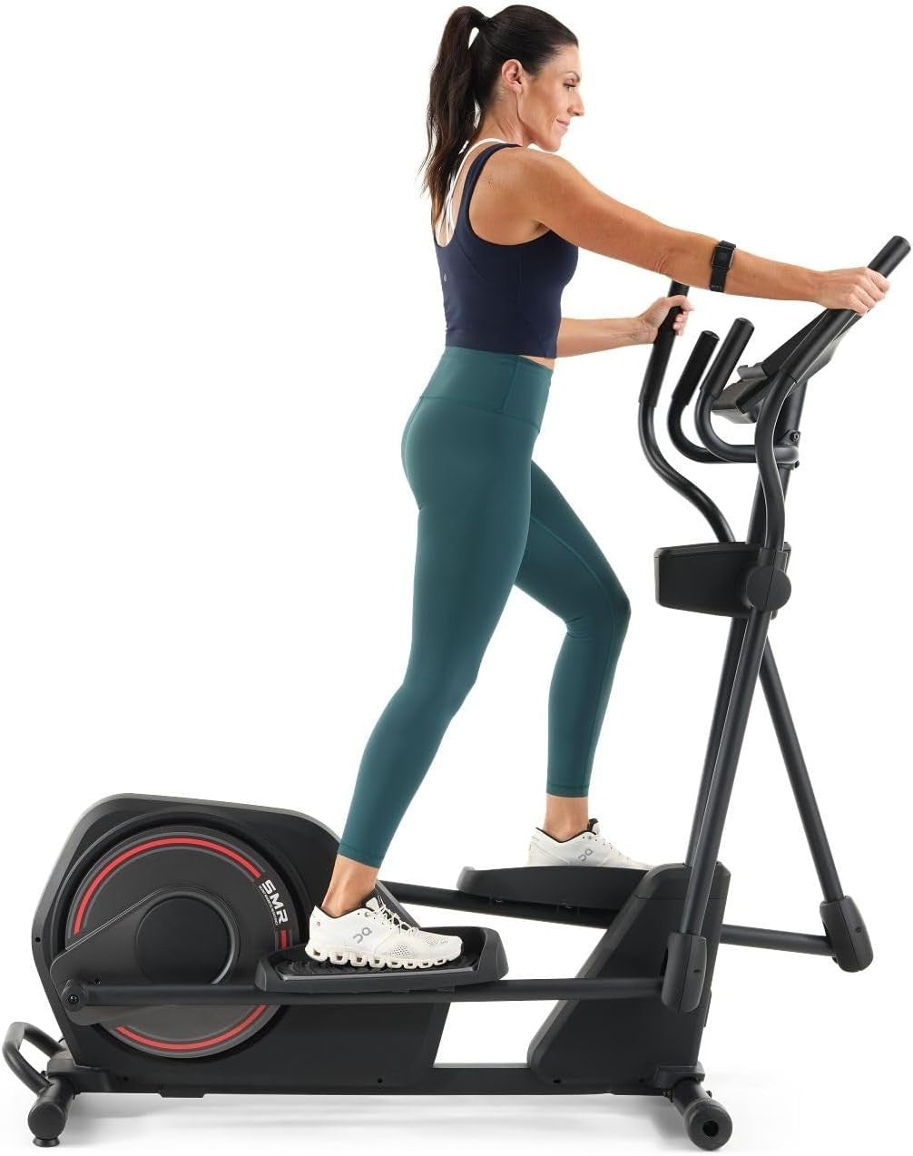 Elliptical Cross Trainer for Home Gym, 20 Resistance Levels, LCD Display
