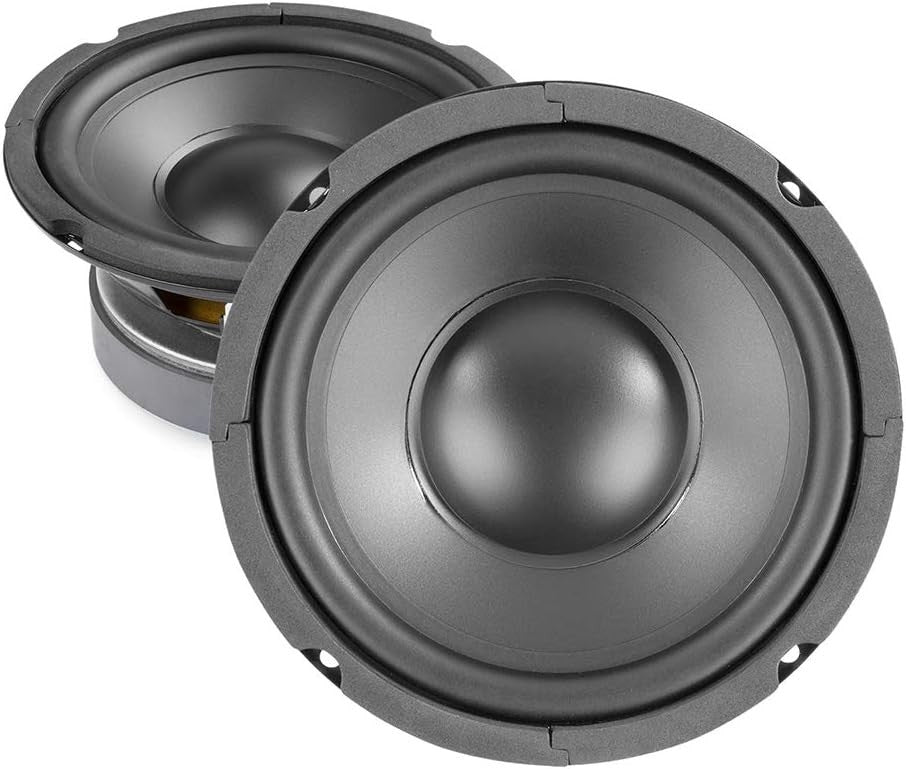 Fenton SSB3018 6.5 Inch 350W Mid Woofer Speakers Pair Hi-Fi PA Audio Drivers