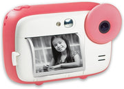 Kids Instant Print Camera HD Video Selfie Camera 2.4" LCD Pink Toy