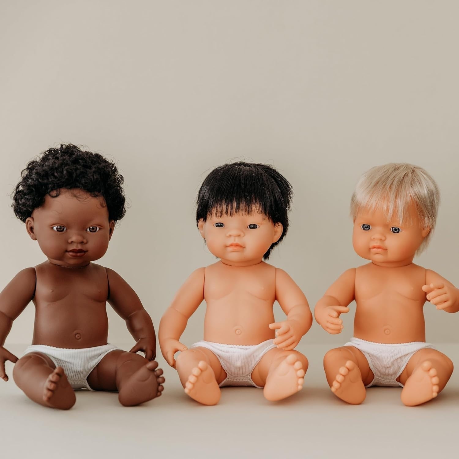 38cm Anatomically Correct Baby Doll Soft Vinyl Asian Boy Toy