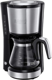 Compact Filter Coffee Maker 0.6L Permanent Filter Mini Drip Machine Stainless