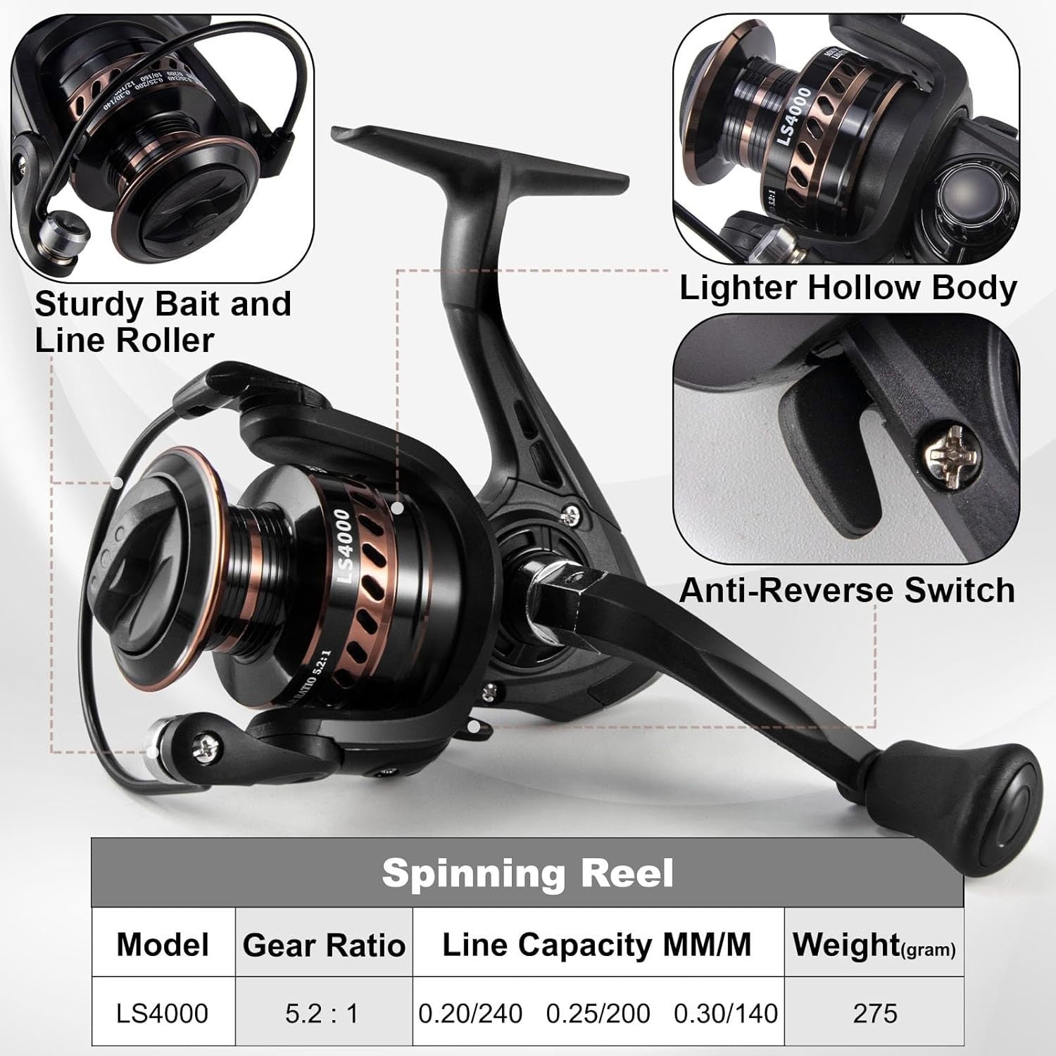 Saltwater Spinning Rod & Reel Combo – Telescopic Travel Fishing Kit