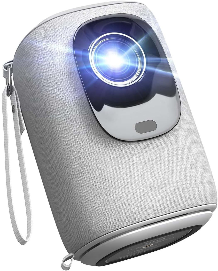 Portable 1080P Projector 550 ANSI WiFi Bluetooth Auto Focus Low Noise