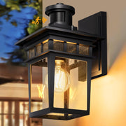 Motion Sensor Outdoor Wall Light Dusk to Dawn Waterproof Lantern E27