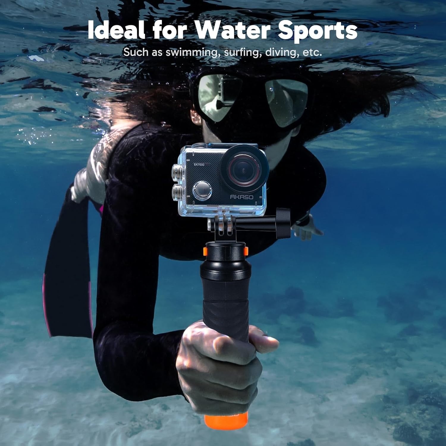 4K Action Camera Waterproof 40M WiFi Touchscreen Sports Cam Kit
