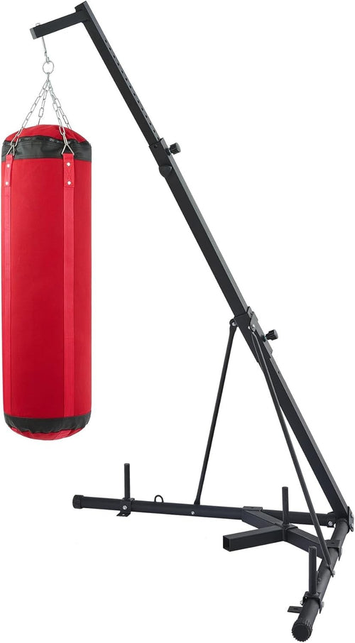 Adjustable Heavy Punch Bag Stand 100kg Capacity Free Standing Boxing Frame