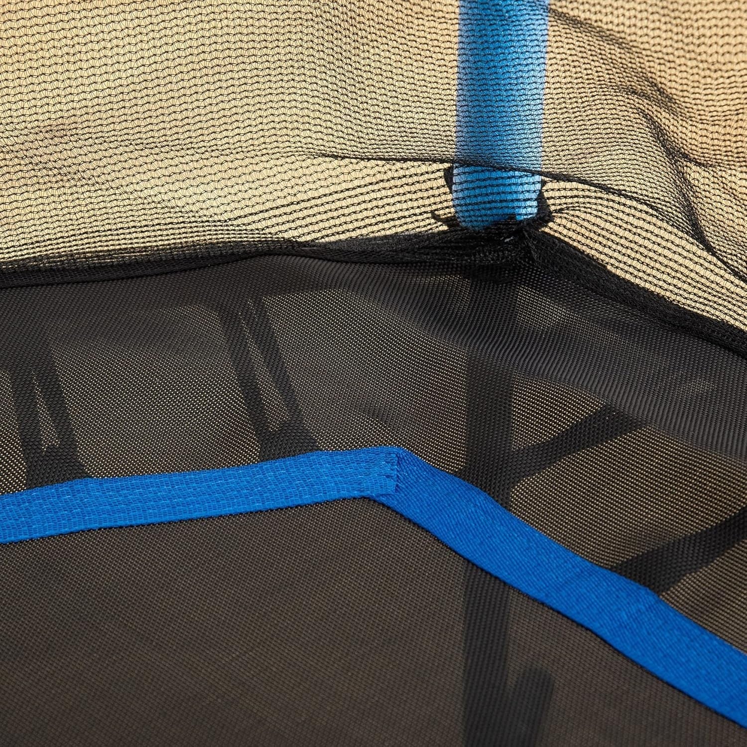 5.4FT Kids Trampoline with Enclosure Net Springless Indoor Play 60KG