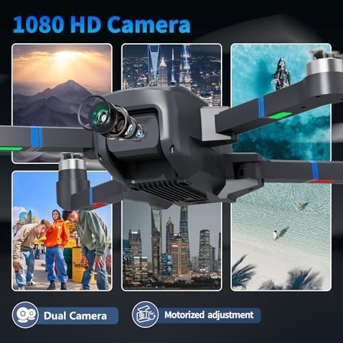 4K Drone with Dual Camera & Brushless Motors – Foldable FPV Quadcopter