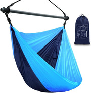 Portable Hammock Chair Swing, Lightweight Outdoor/Indoor, Max 500lbs