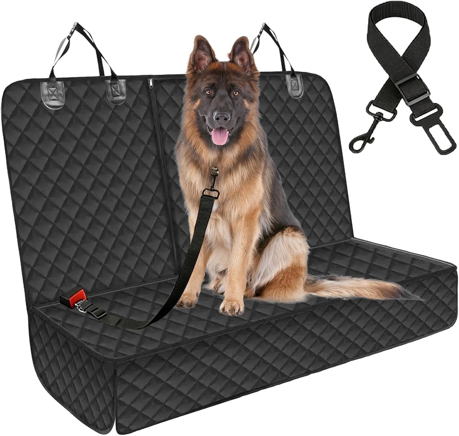 Waterproof Dog Car Seat Cover Hammock Rear Protector Non Slip 136cm