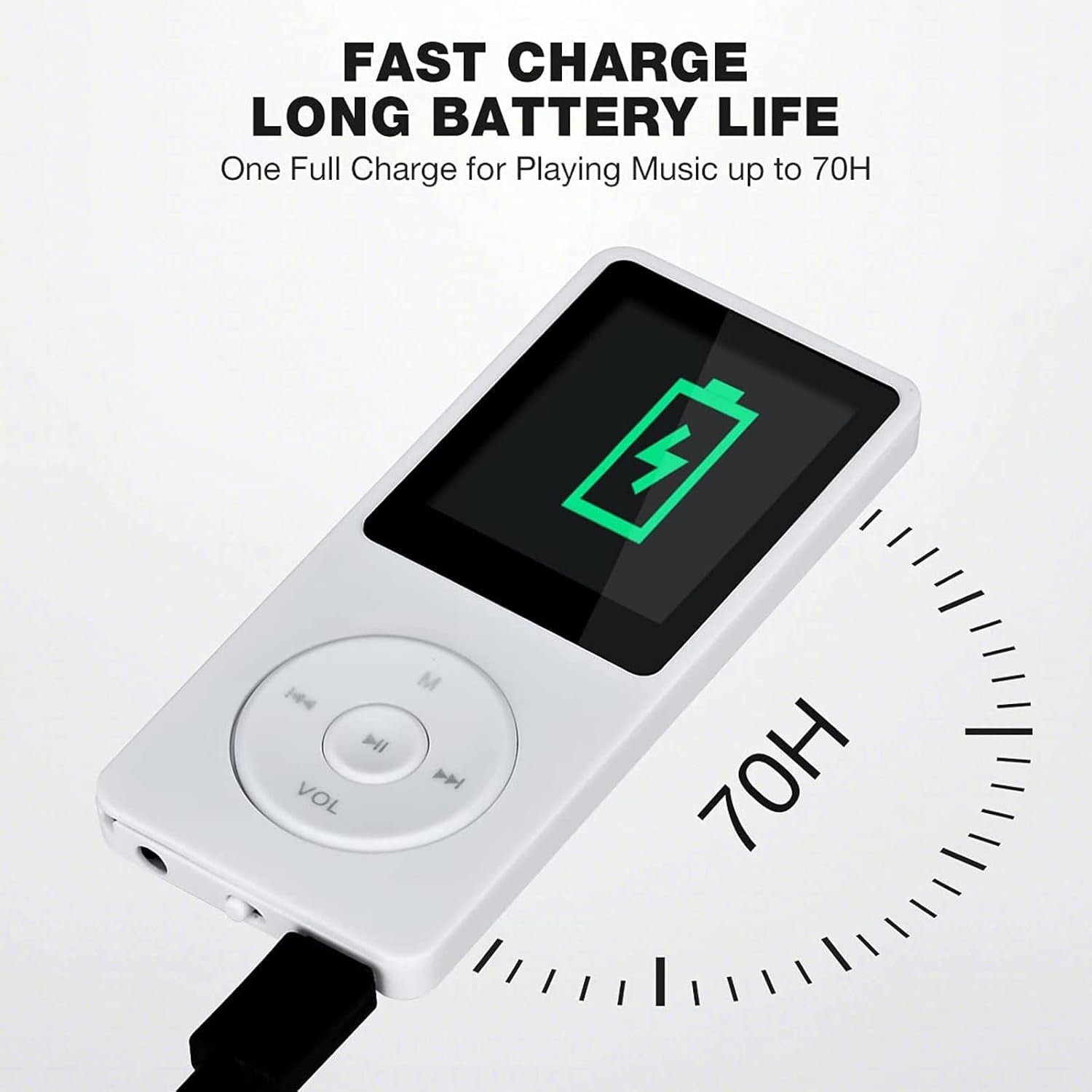 8GB MP3/MP4 Digital Music Player Portable FM Radio & Voice Recorder