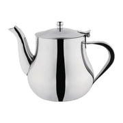 Arabian Stainless Steel Teapot 1L Tea Pot Mirror Finish Silver