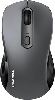 Ultra Quiet Wireless Mouse Multi Device Bluetooth USB 4800 DPI Office