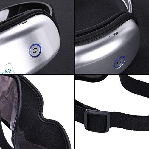 Heated Eye Massager Air Pressure Bluetooth Foldable