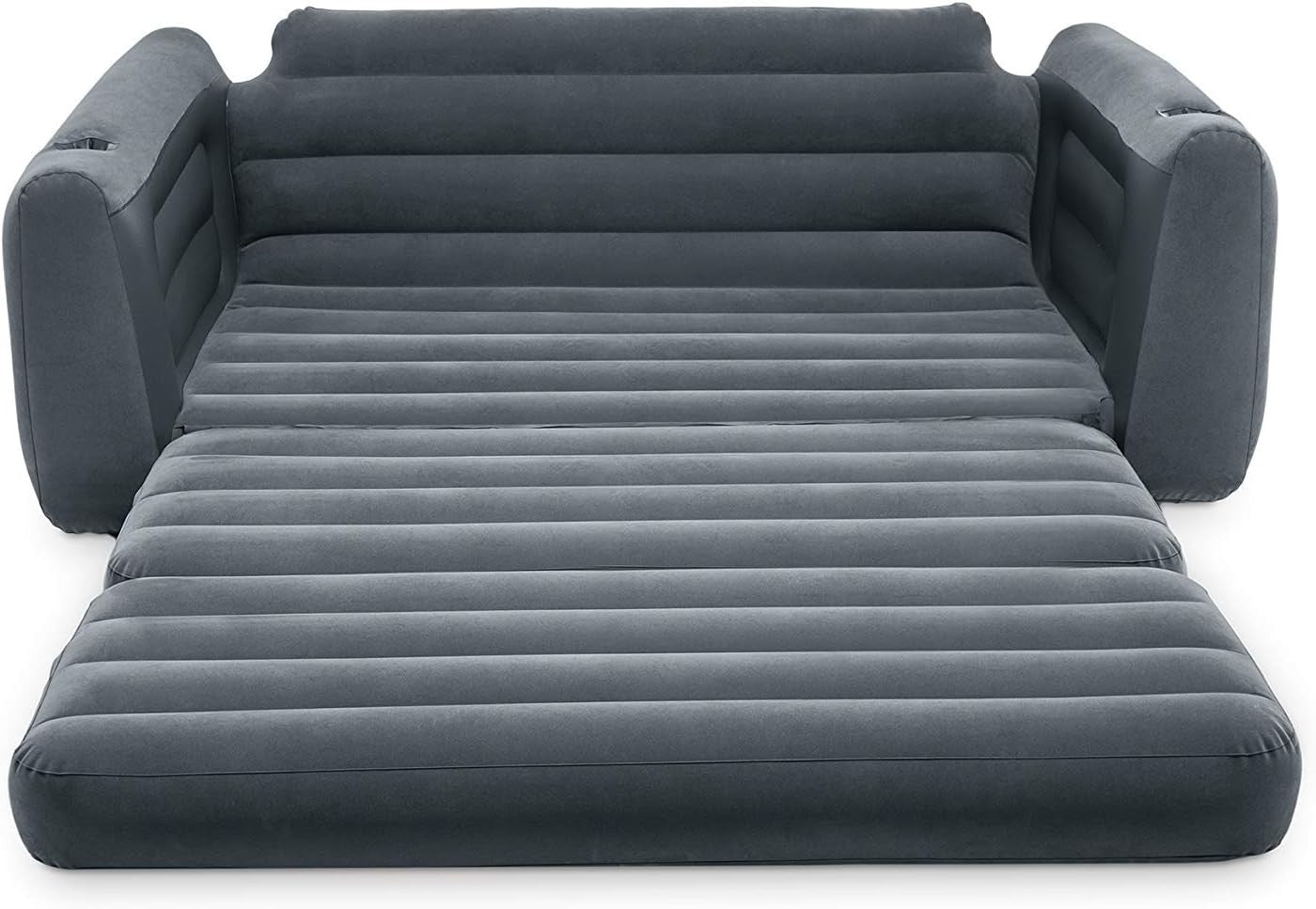 Inflatable Queen Sofa Bed Couch Futon Quick Inflate Sleep Lounge 2-Seater