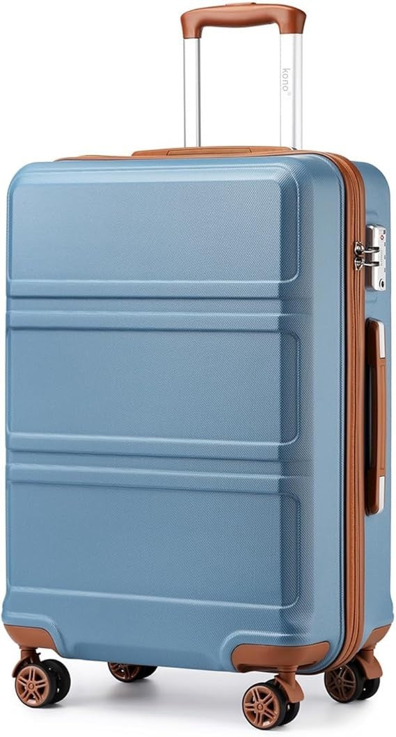 Compact Flight Carry-On 20” ABS+PC Hard Case Spinner with TSA Lock