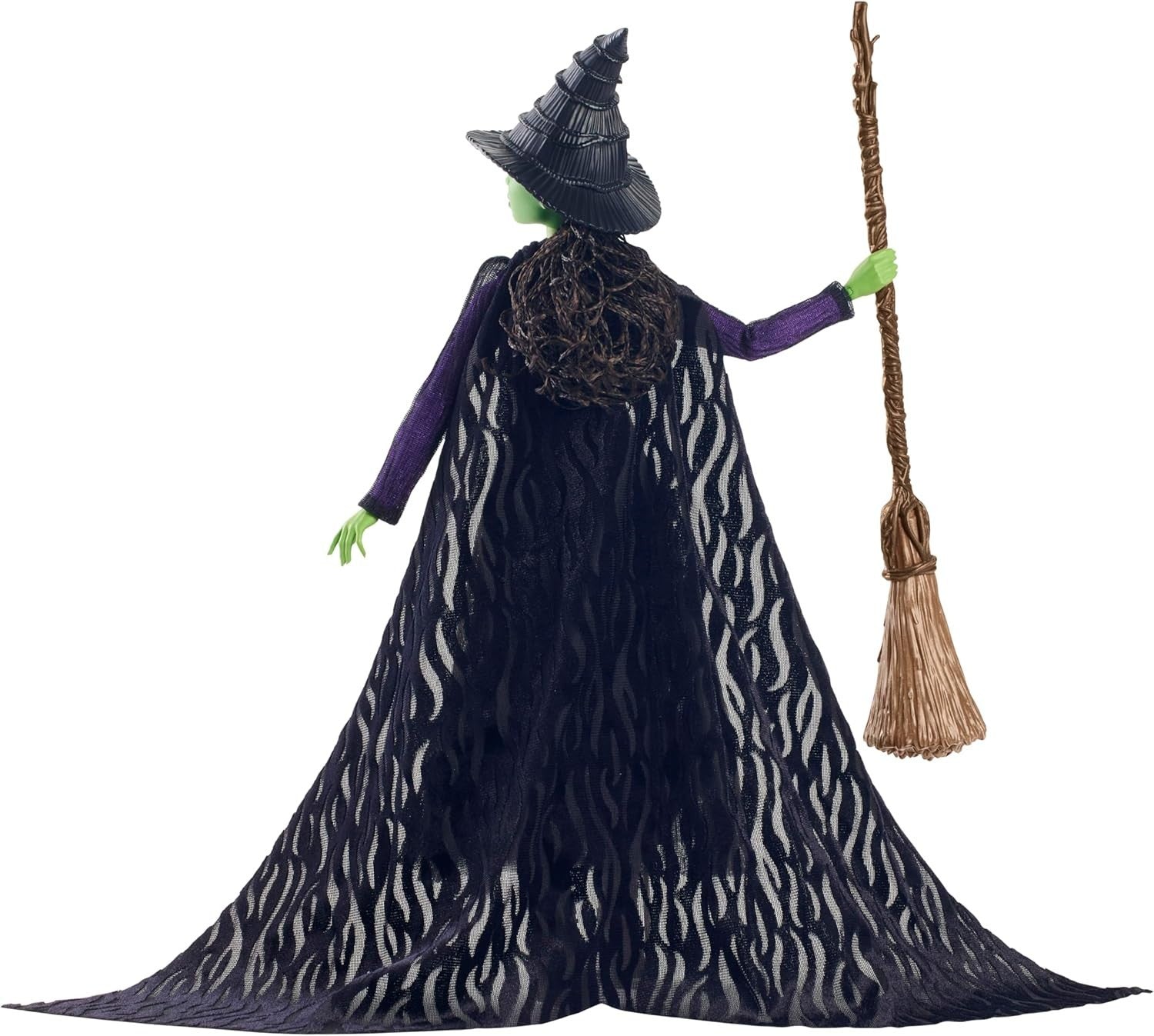Deluxe Magic Fashion Doll Green Witch Cape Outfit Accessories Poseable