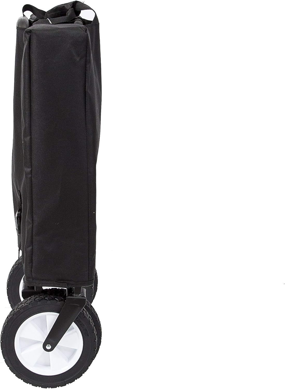 Folding Wagon Cart 150lb Load Heavy Duty Large Capacity Compact Utility Black