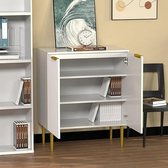 Tall Black Arched Display Cabinet – 2-Door Glass Storage Unit 185cm Modern