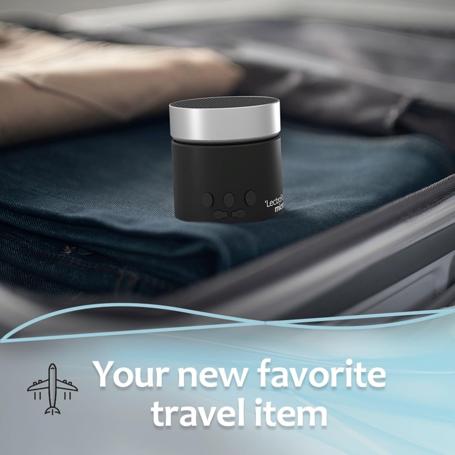Portable White Noise Sound Machine Bluetooth Speaker USB-C Travel Sleep Aid