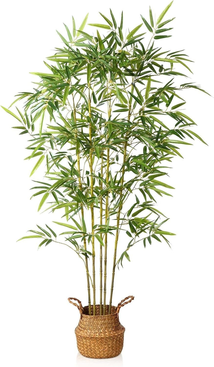 160cm Artificial Bamboo Tree in Pot Tall Green Plant Home Office Indoor Outdoor