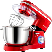 7.5L Large Capacity Stand Mixer 1400W 6 Speeds Stainless Steel Bowl & Hook
