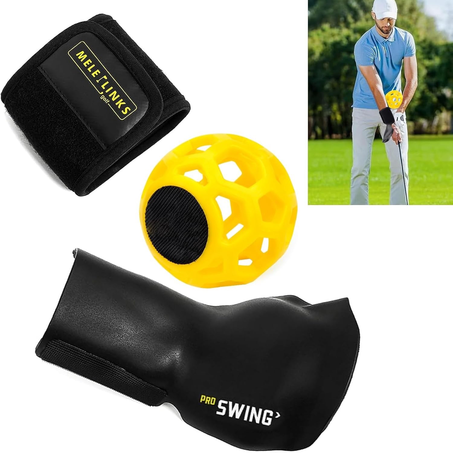 Golf Swing Trainer Ball Grip Posture Corrector Aid