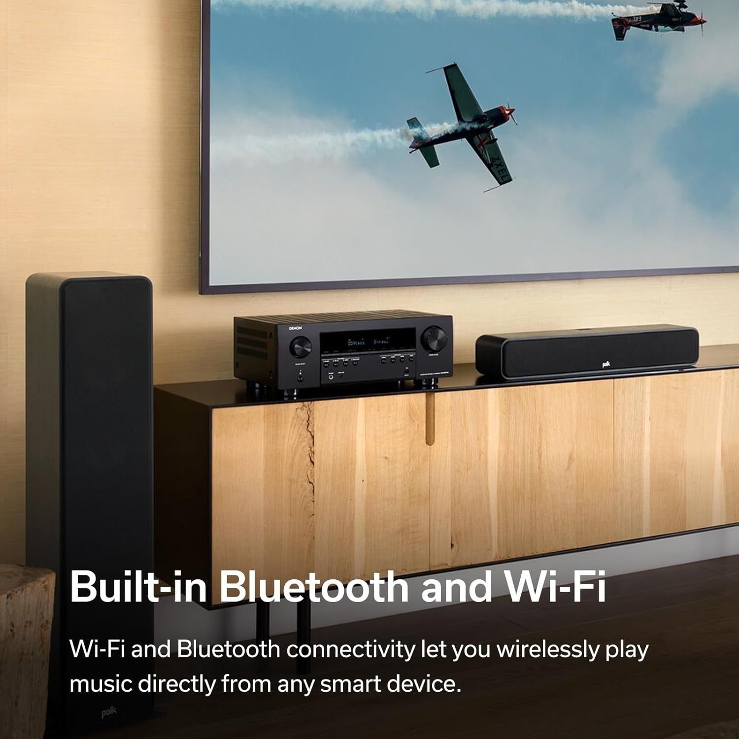 7.2-Channel 8K Home Theater AV Receiver Dolby Atmos DTS:X Wi-Fi Alexa