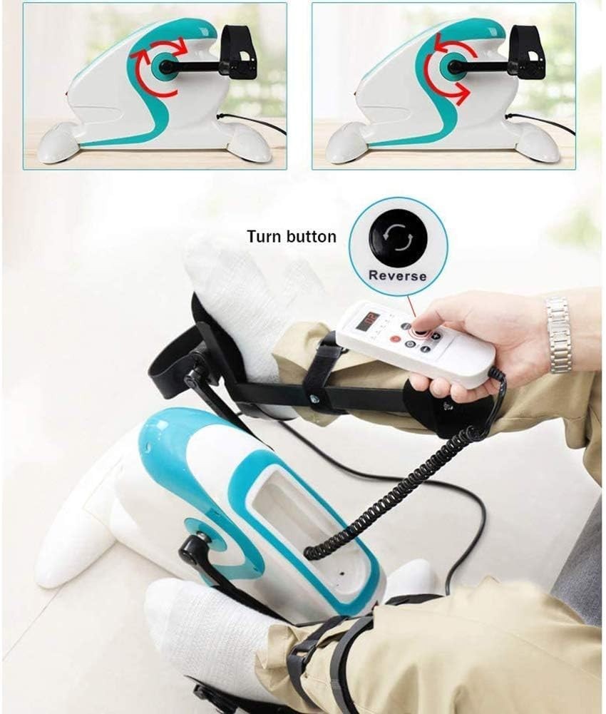 Motorised Mini Pedal Trainer 12 Speed Quiet Rehab Arm Leg Cycle