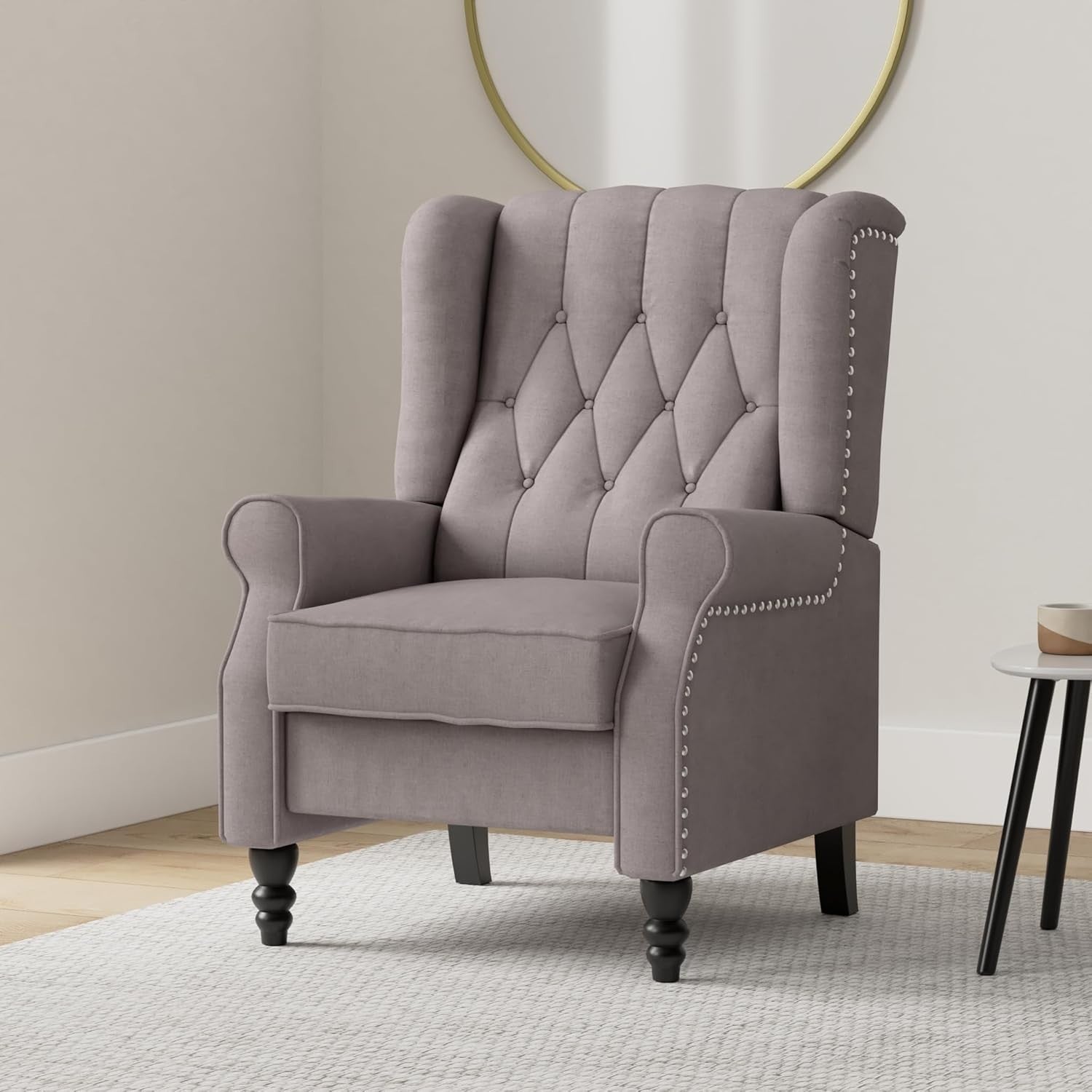 Swivel Velvet Accent Chair with Pillow | Cozy Plush Upholstered Sofa Seat