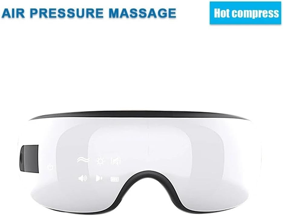 Rechargeable Heated Eye Mask Vibration Massage Music