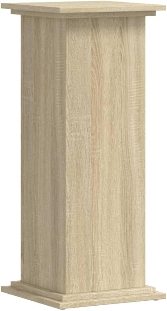 Sonoma Oak Wood Plant Stand 80cm Indoor Display Table Modern Flower Pot Holder