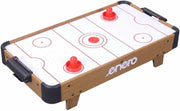 Battery Tabletop Air Hockey Game Wooden Style Compact Family Fun