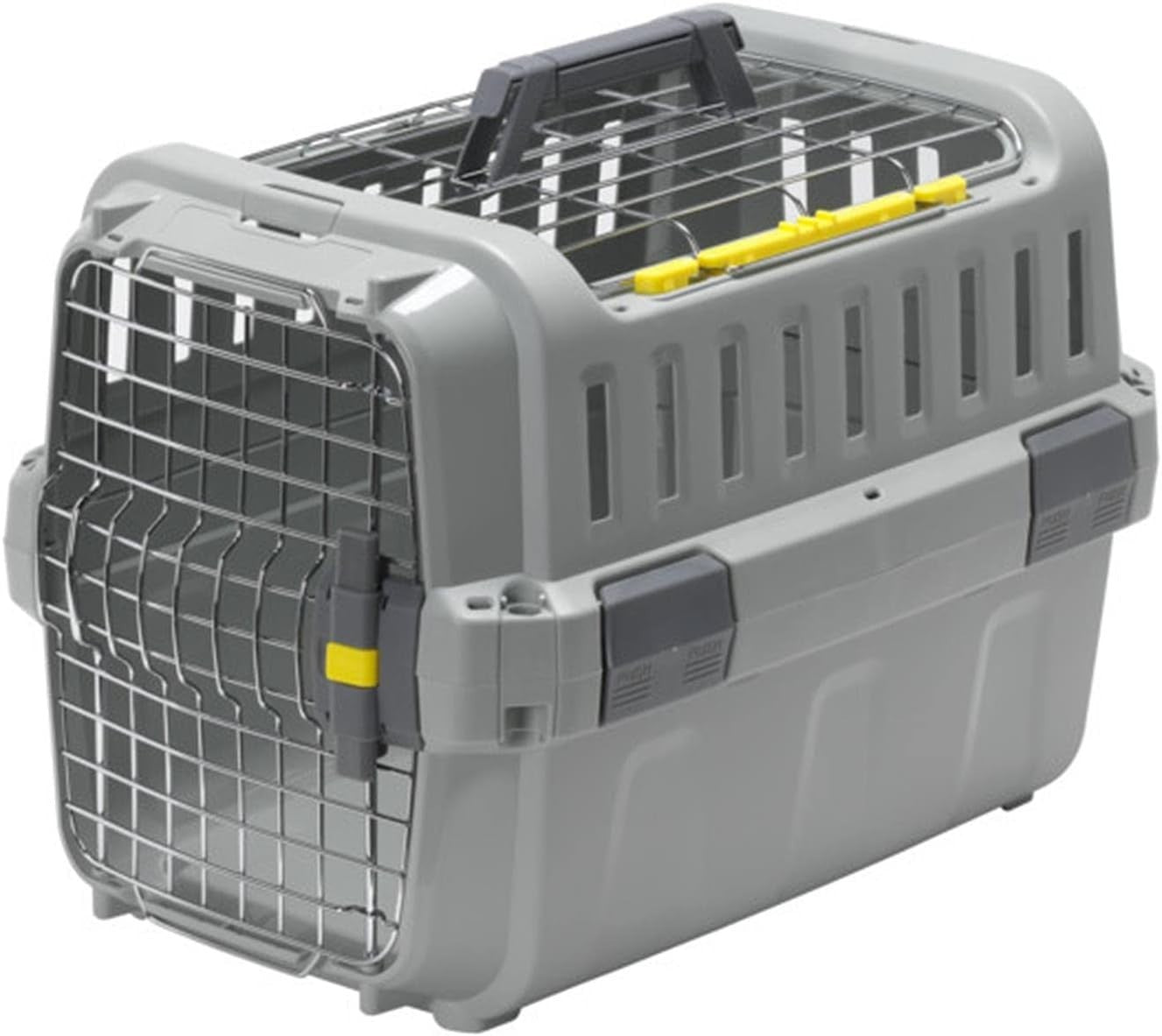 Pet Carrier Crate Small Durable Travel Cage Foldable Plastic Cat Box Air Vents