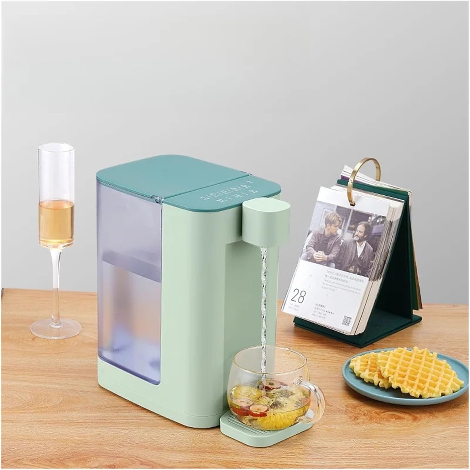 Instant Hot Water Dispenser 3L Touch Control Desktop Fast Boil Green