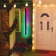 100cm RGB Outdoor Wall Light Dimmable Color Changing Remote IP65 Waterproof