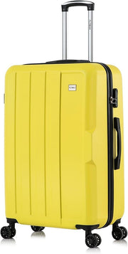 Cabin Size Travel Case 55x35x20 Ultra Light ABS Spinner Luggage 35L