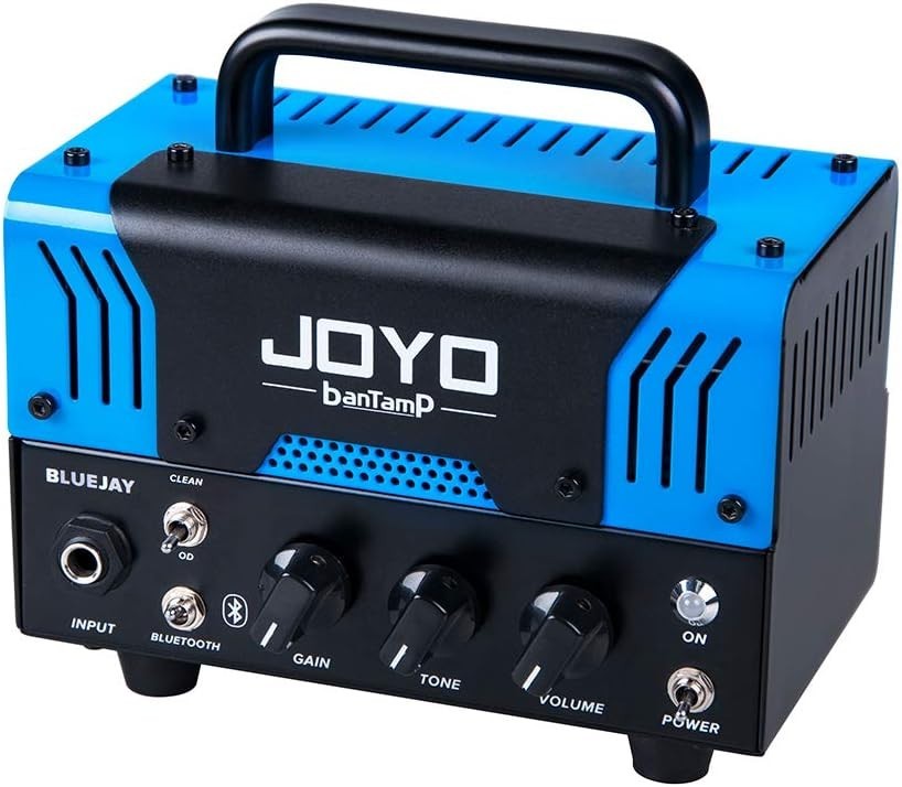 20W Mini Guitar Amp Head Hybrid Tube 2-Channel Bluetooth Blues & Jazz