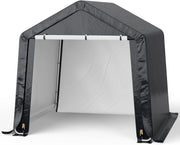 Large Bike Storage Shed 6x6ft Waterproof Outdoor Tent Garage Motorbike Shelter