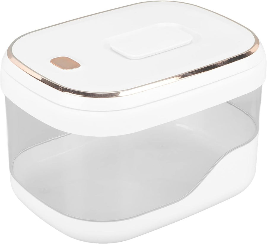 10KG Rice Dispenser Airtight Press Cereal Storage Container Bin