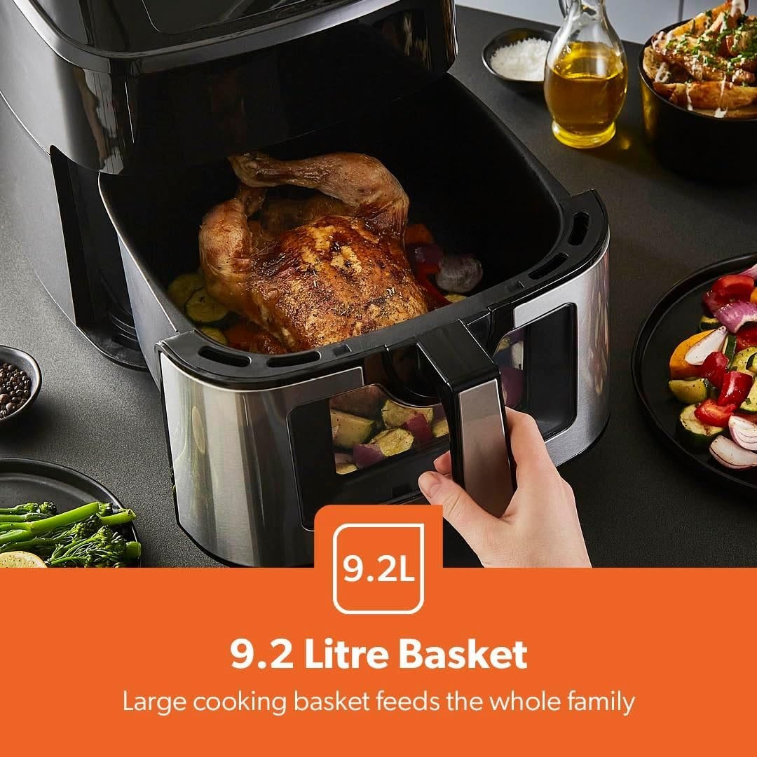 XL Air Fryer 9.2L | Digital Touchscreen 9-in-1 Presets Fast Healthy Cooking