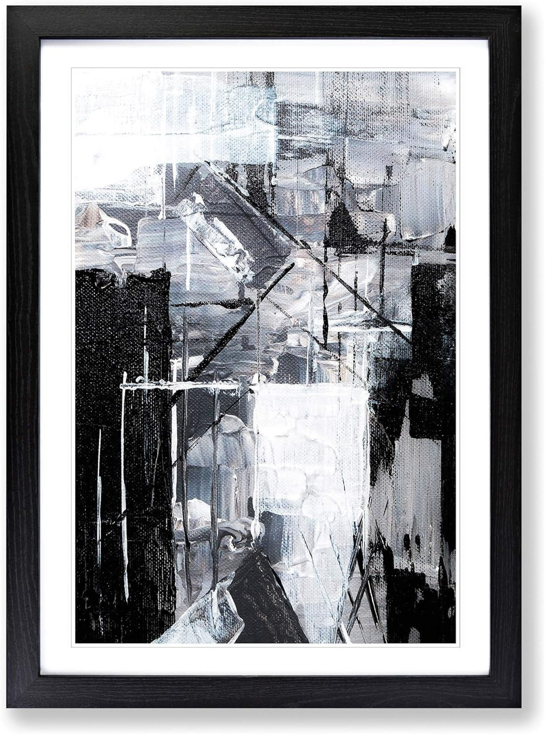 Abstract Art Painting Vol.335 by S.Johnson – Modern Framed Wall Art