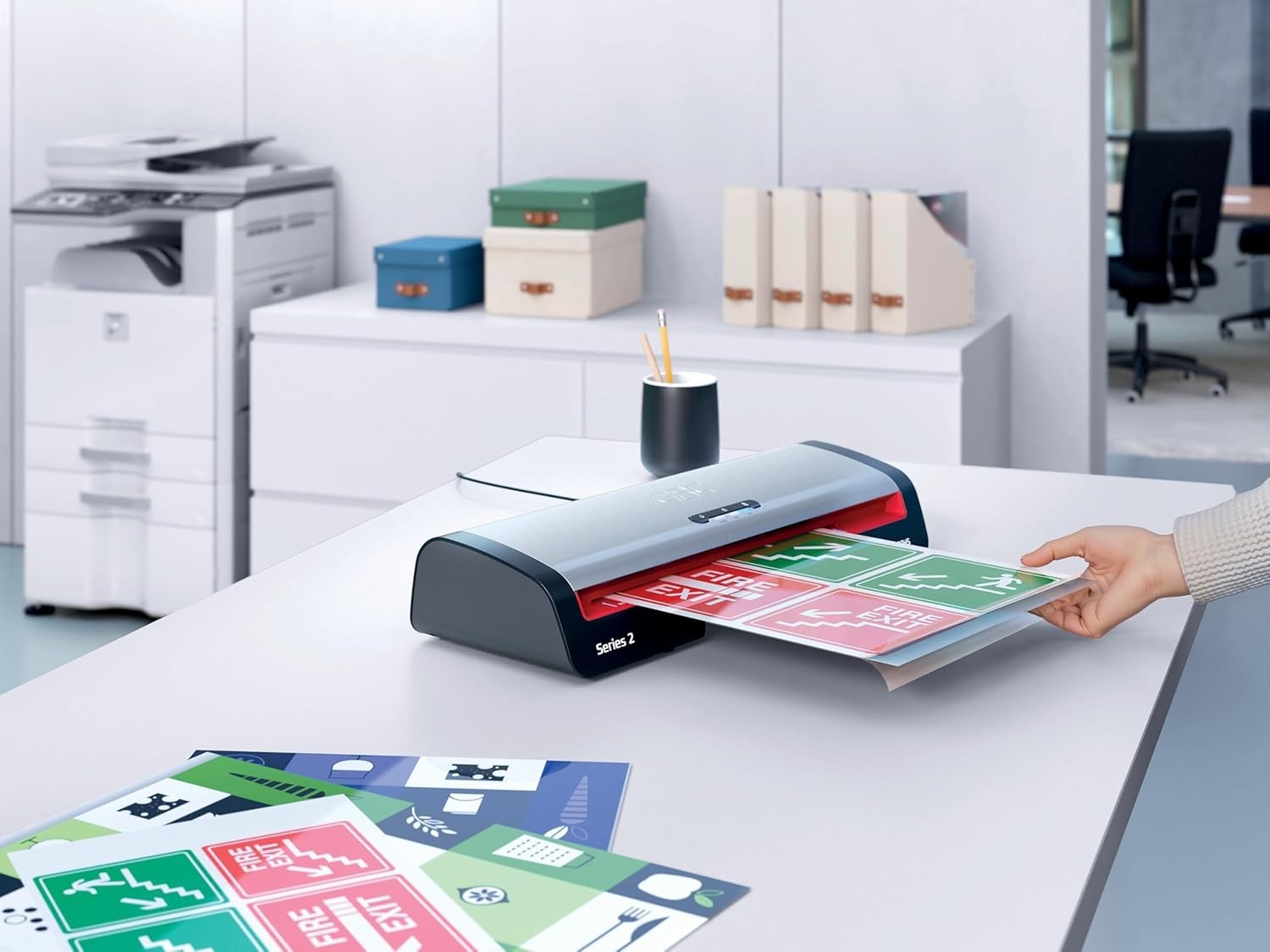 A3 Laminator High Speed 1-Min Warm-Up Anti-Jam Auto Shut-Off Office