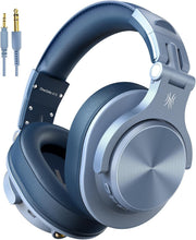 OneOdio A70 Blue Over Ear Headphones Wireless Wired DJ Studio 72H Playtime