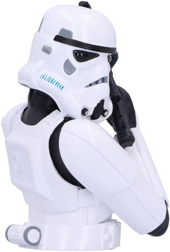 Stormtrooper Bust Figurine Resin Statue 14.2cm Sci-Fi Decor Collectible Gift