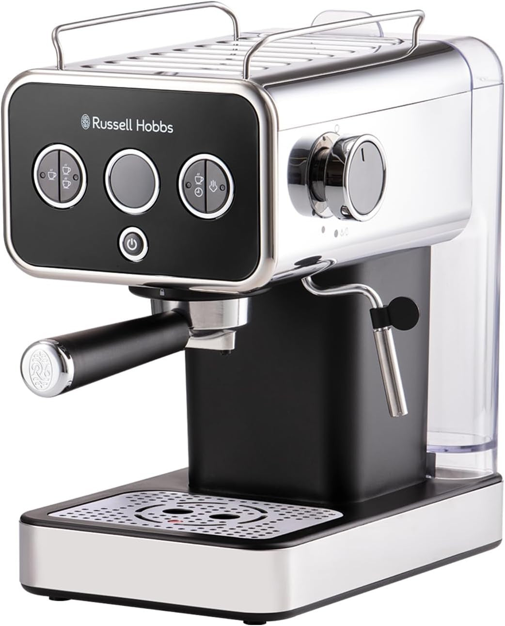 15 Bar Espresso Machine Milk Frother 1.1L Tank Latte Cappuccino Maker Steel