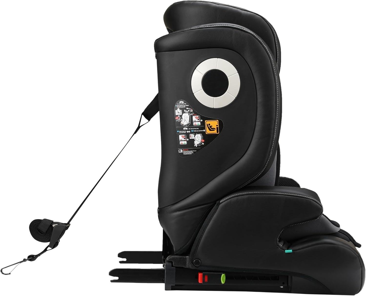 i-Size Child Car Seat ISOFIX 76–150cm 5-Point Harness High Back Booster
