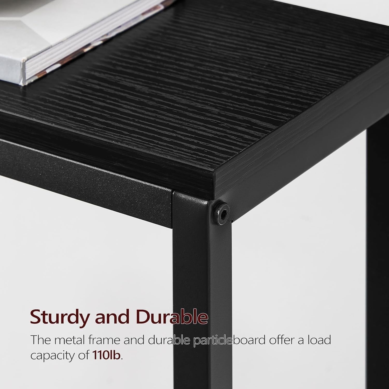 Narrow Console Table with Power Outlet USB Ports 180x20x80.5cm