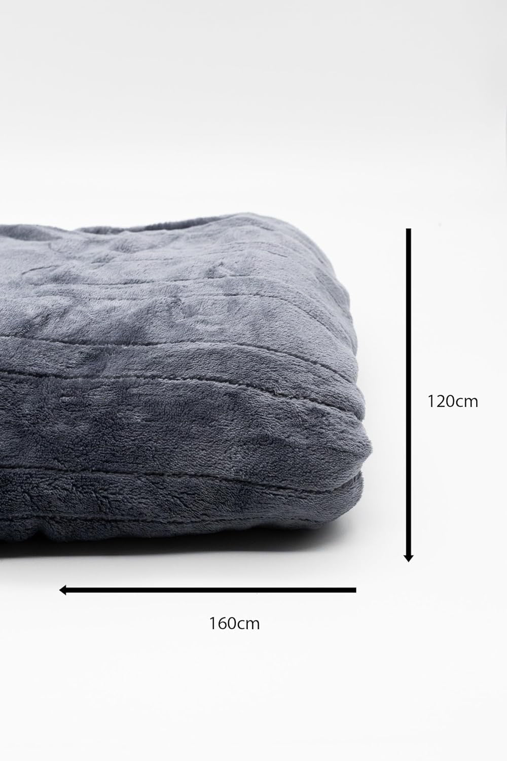 Electric Heated Throw Blanket 120x160cm 10 Heat Auto Shut Off Washable